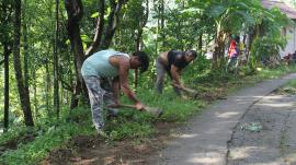 Warga Hargosari Tegalrejo Gotong Royong untuk Jaga Kebersihan Lingkungan